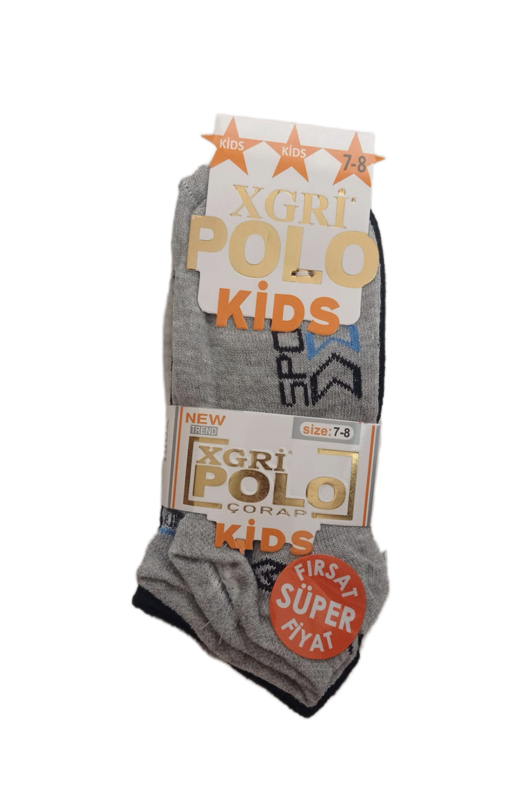Polo 3 lü çocuk patik
